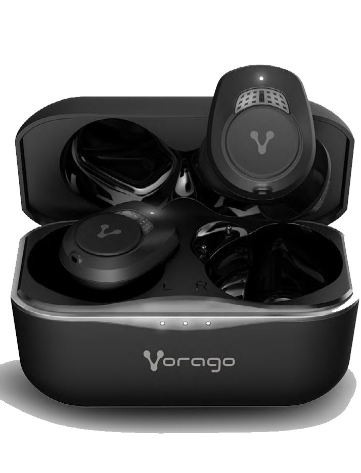 Audifonos earbud Vorago Premium ESB-600-ANC. Cancelación de ruido / Noise Cancelling TWS IPX5 21Hrs control táctil 590mAh - Audifonos earbud Vorago Premium ESB-600-ANC. Cancelación de ruido / Noise Cancelling TWS IPX5 21Hrs control táctil 590mAh -
